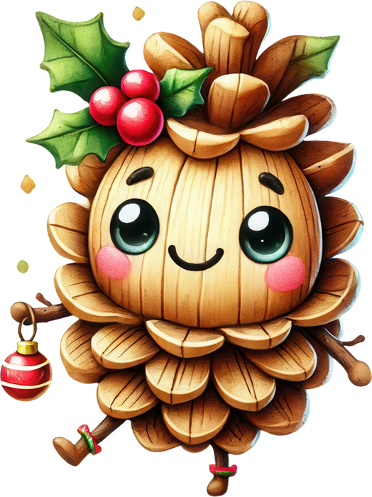 Motivtransfer 7152 Weihnachtstannenzapfen