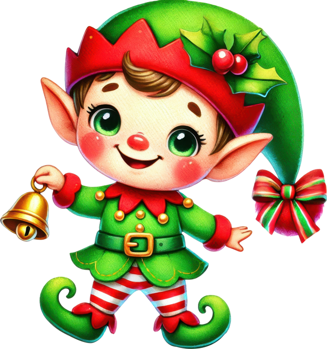 Motivtransfer 7156 Weihnachtself