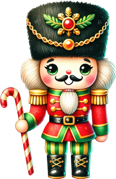 Motivtransfer 7159 Nussknacker mit Hut