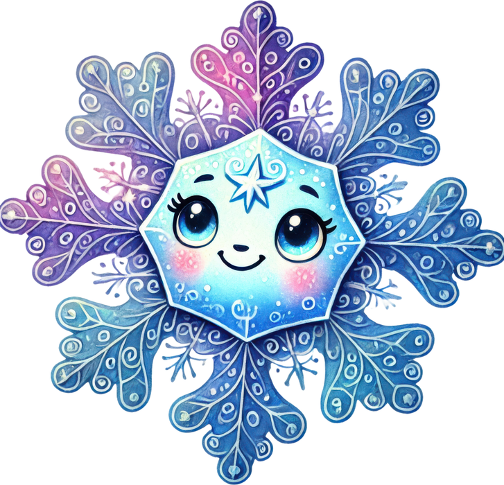 Motivtransfer 7164 Süsse Schneeflocke