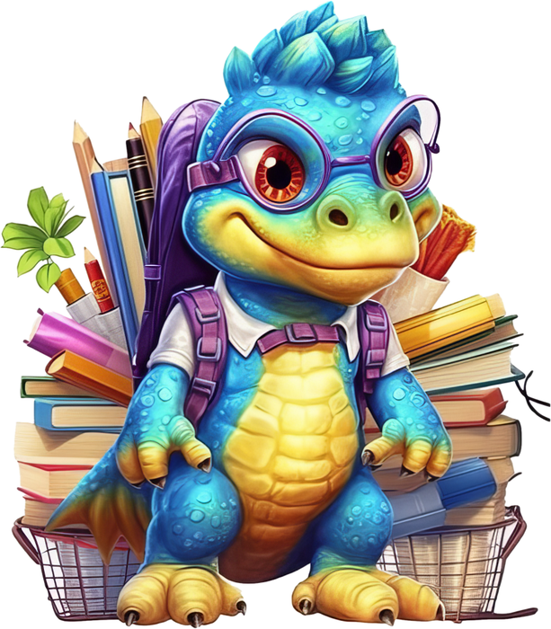 Motivtransfer 7206 Dino geht zur Schule