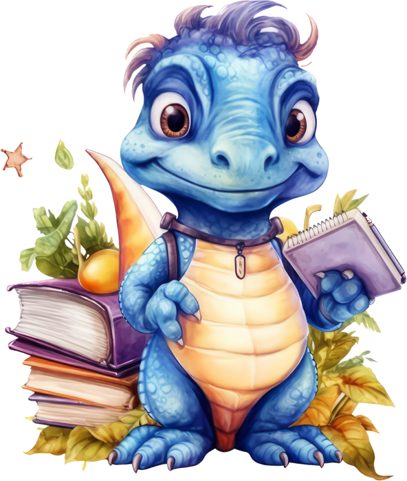 Motivtransfer 7209 Dino geht zur Schule