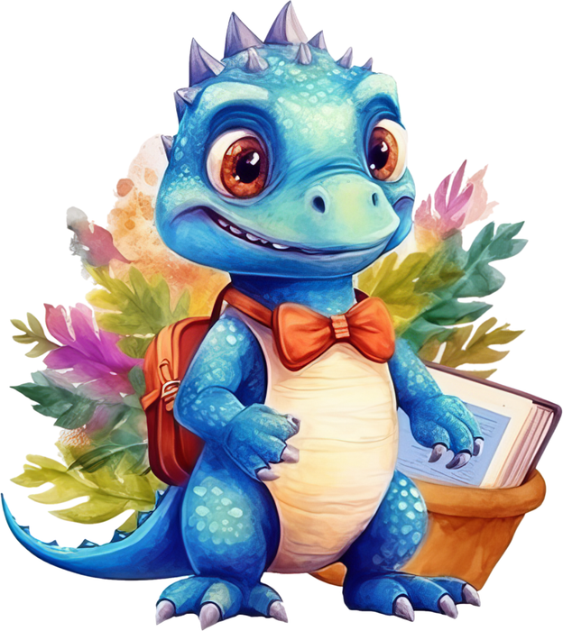 Motivtransfer 7212 Dino geht zur Schule