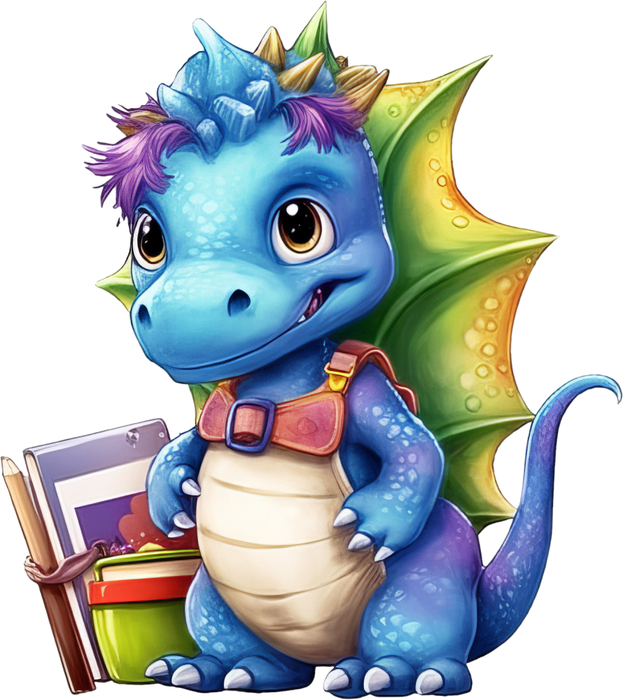 Motivtransfer 7217 Dino geht zur Schule