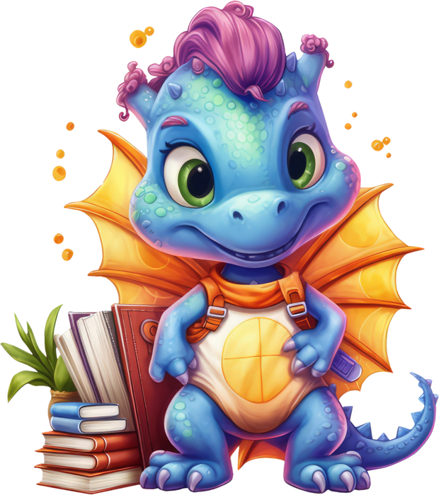 Motivtransfer 7220 Dino geht zur Schule