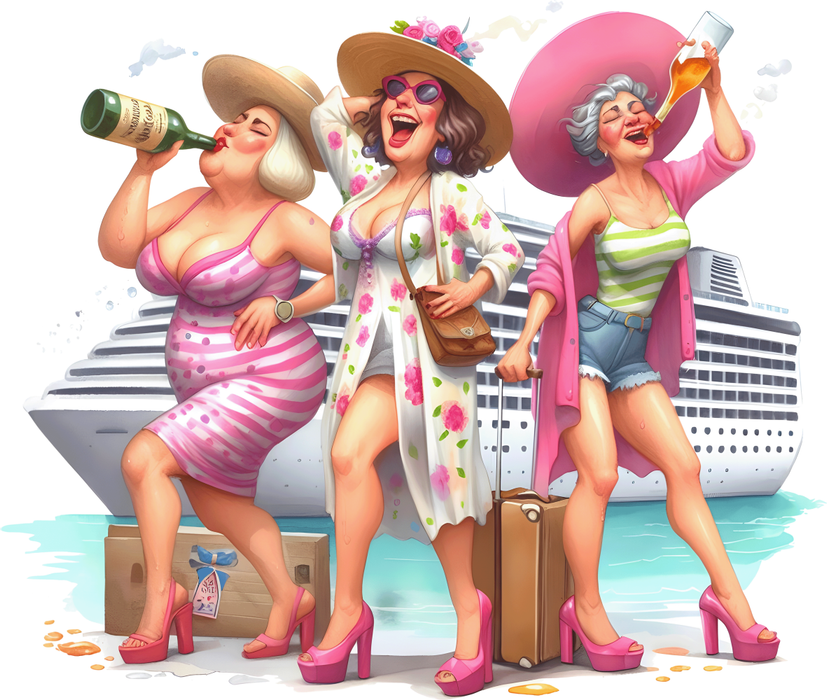 Motivtransfer 7327 Oma beim Landgang