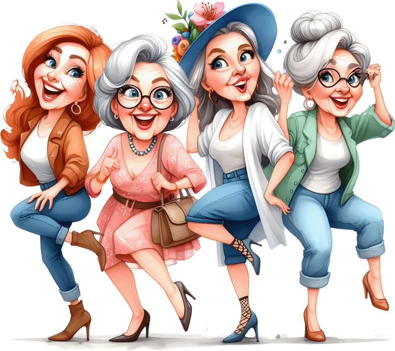 Motivtransfer 7336 Oma beim Familienausflug