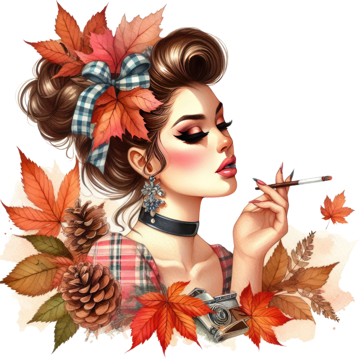 Motivtransfer 7383 Herbst Pinup