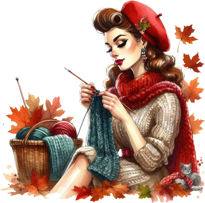 Motivtransfer 7390 Pinup am stricken