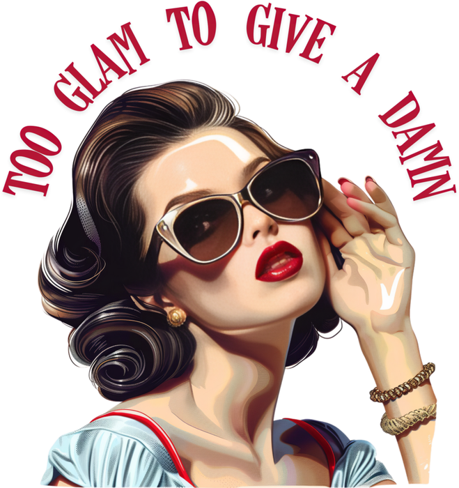 Motivtransfer 7400 Too glam to give