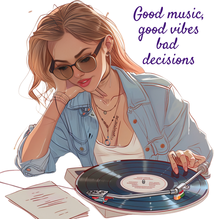 Motivtransfer 7401 Good music good vibes