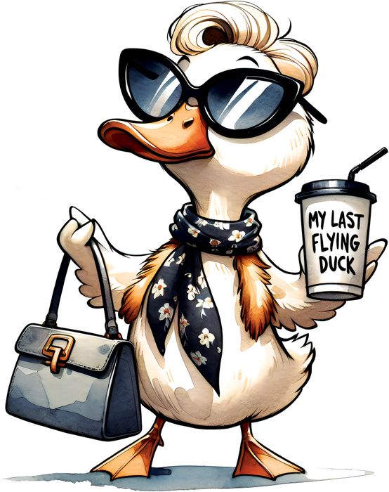 Motivtransfer 7423 My last flying duck