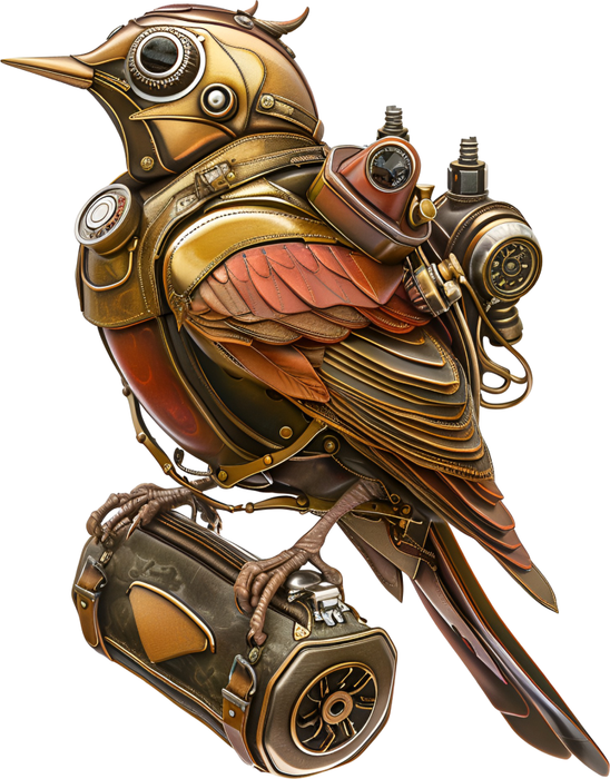 Motivtransfer 7452 Vogel mit Brille