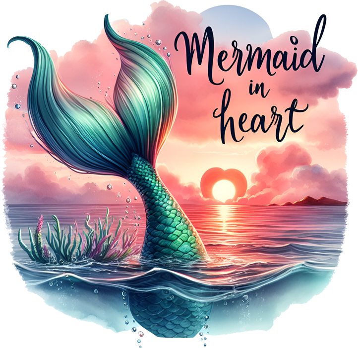 Motivtransfer 7474 Mermaid in heart