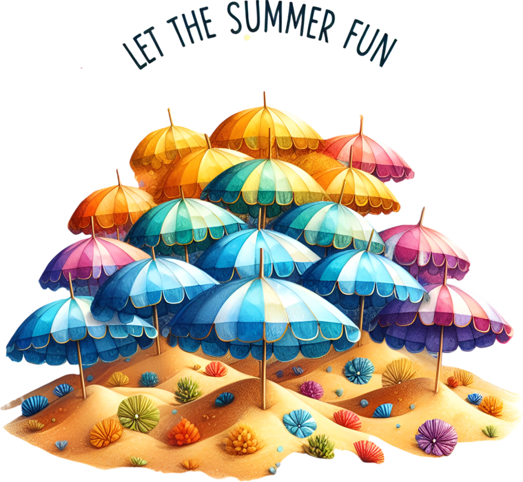 Motivtransfer 7481 Let the summer fun