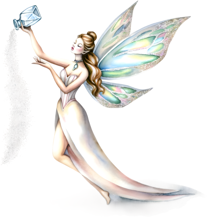 Motivtransfer 7567 Fee vergiest Feenstaub