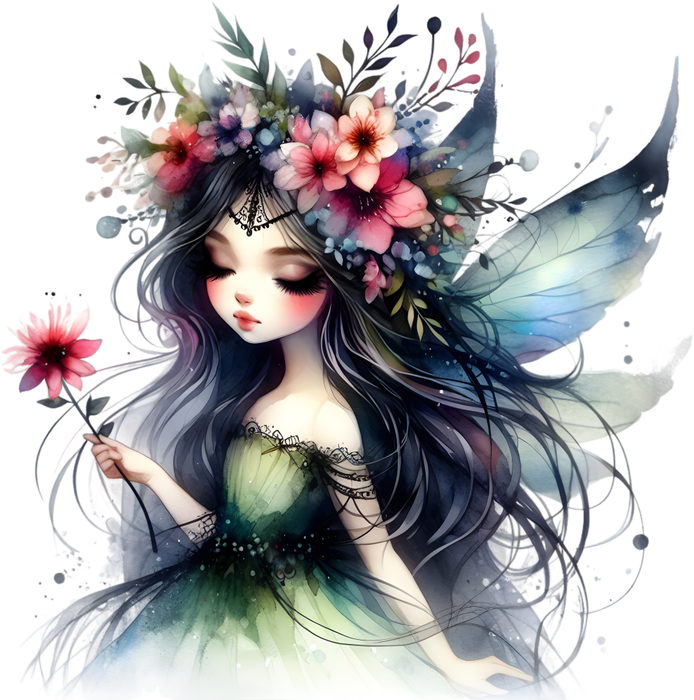 Motivtransfer 7601 Schwarze Fee