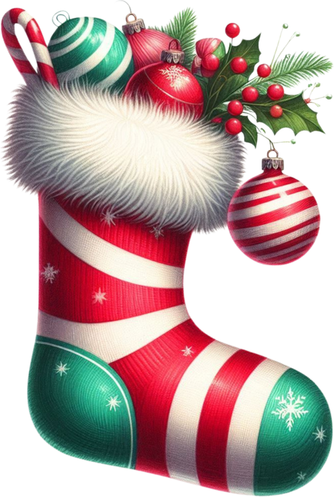 Motivtransfer 7650 Retro Nikolausstiefel