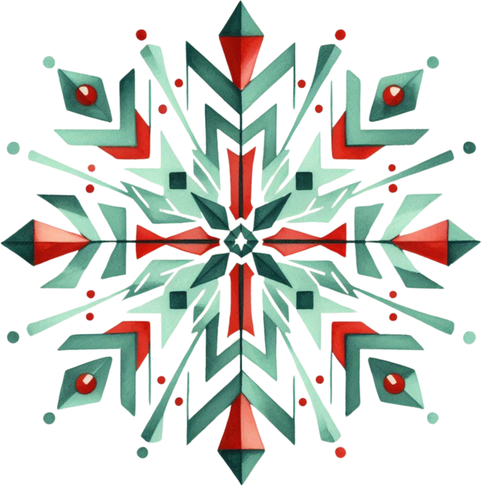 Motivtransfer 7652 Retro Eiskristall