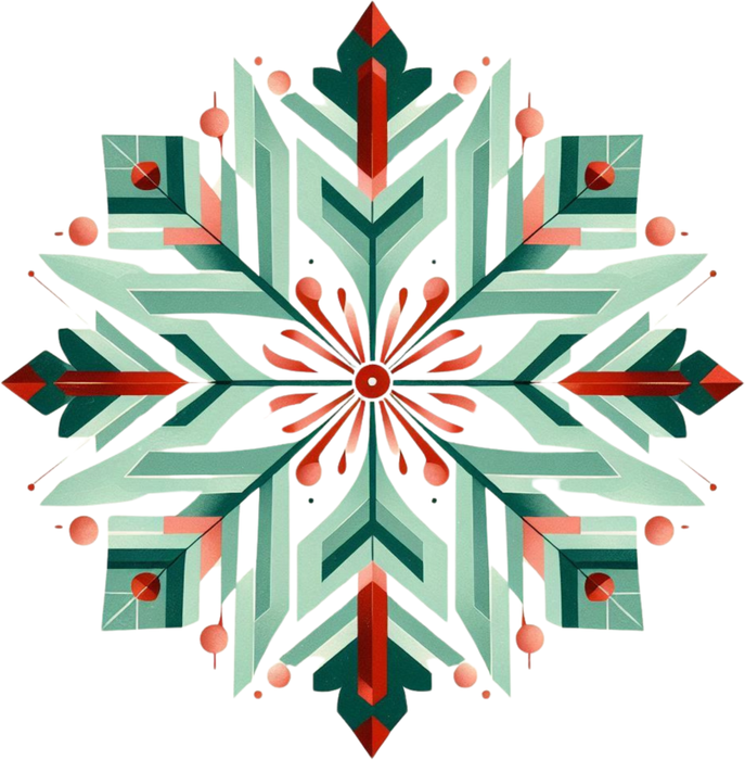 Motivtransfer 7665 Retro Eiskristall