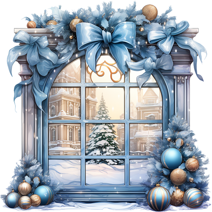 Motivtransfer 7737 Blick durchs Fenster