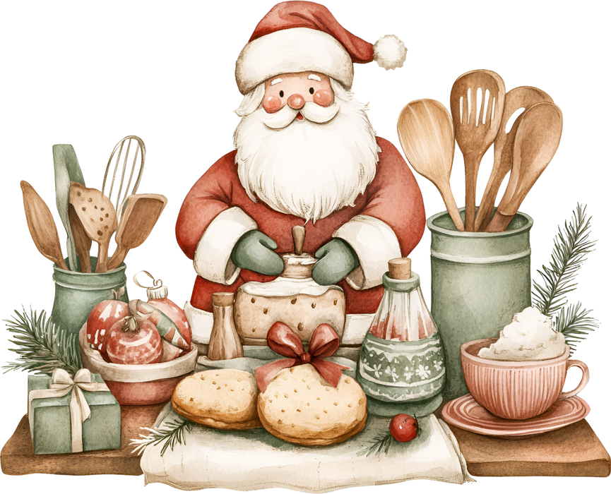 Motivtransfer 7742 Santa backt