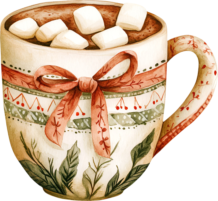 Motivtransfer 7751 Kakao mit Tasse
