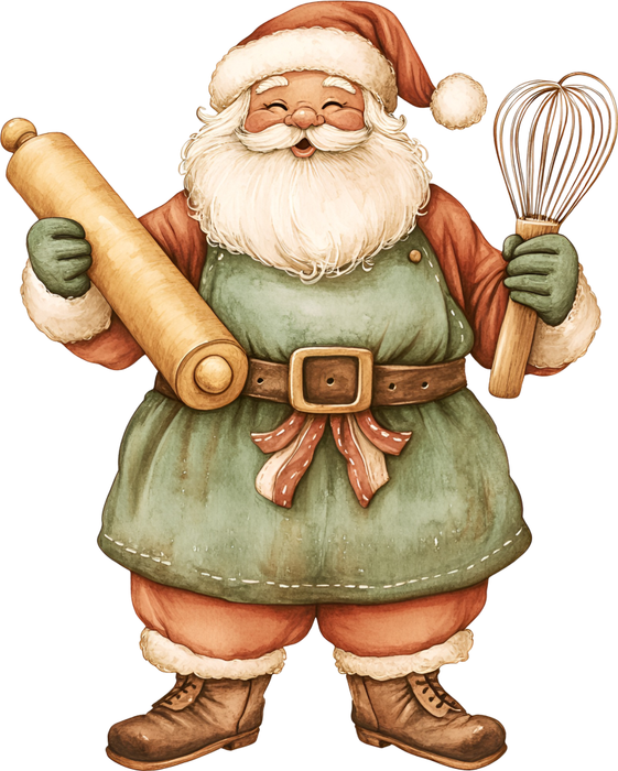 Motivtransfer 7759 Santa am backen