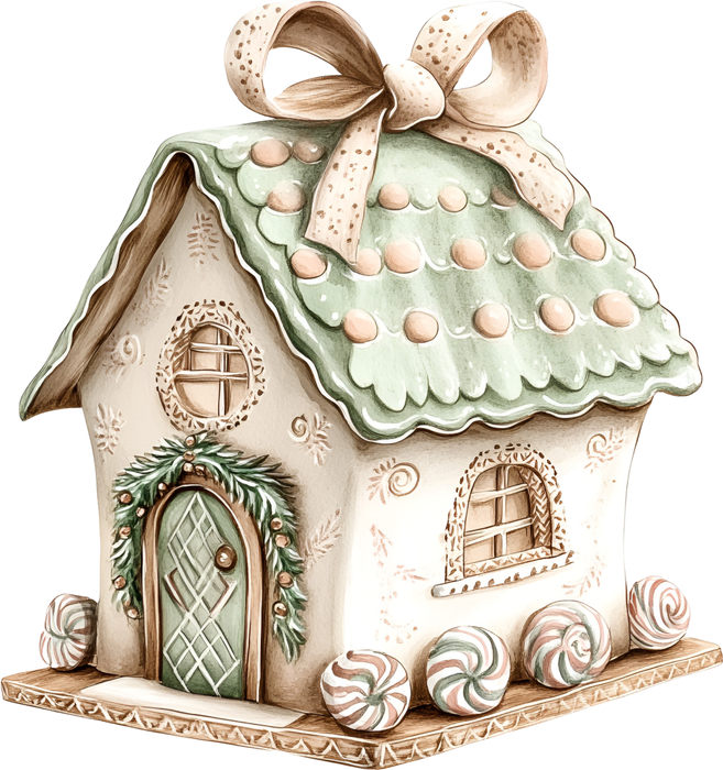 Motivtransfer 7775 Lebkuchenhaus