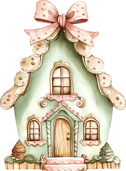 Motivtransfer 7776 Lebkuchenhaus