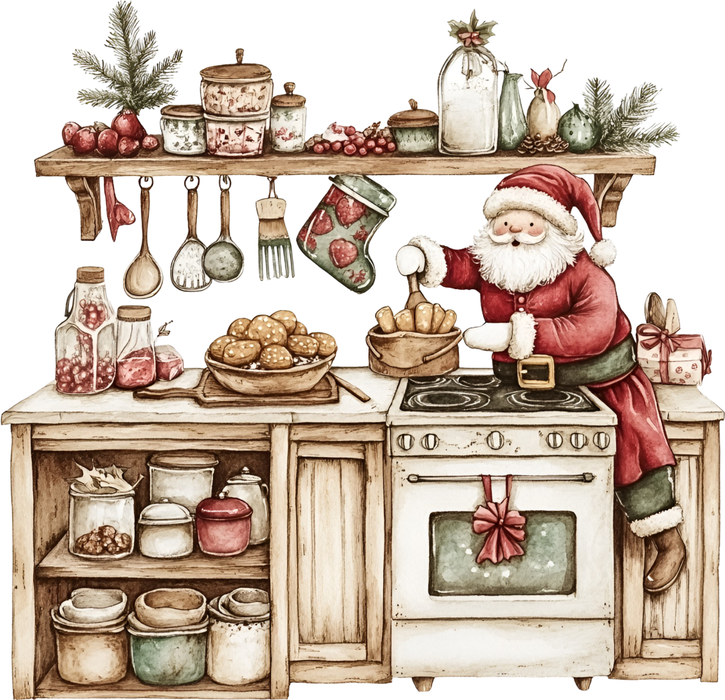 Motivtransfer 7785 Nikolaus backt