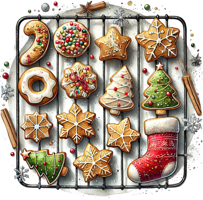 Motivtransfer 7814 Weihnachtsplätzchen