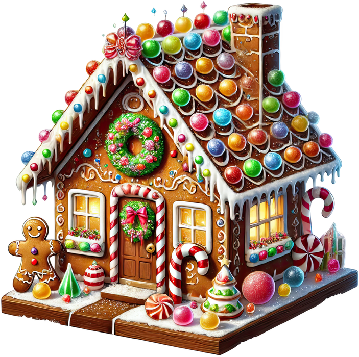 Motivtransfer 7818 Lebkuchenhaus