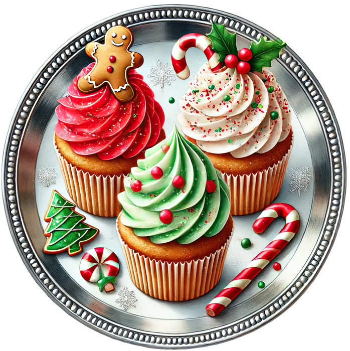 Motivtransfer 7821 Weihnachtscupcakes