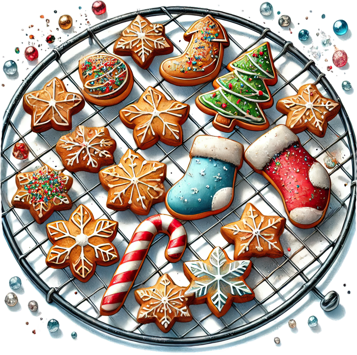 Motivtransfer 7828 Weihnachtsplätzchen