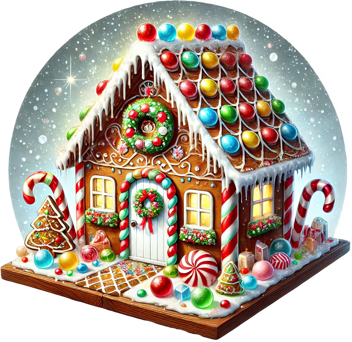 Motivtransfer 7834 Lebkuchenhaus