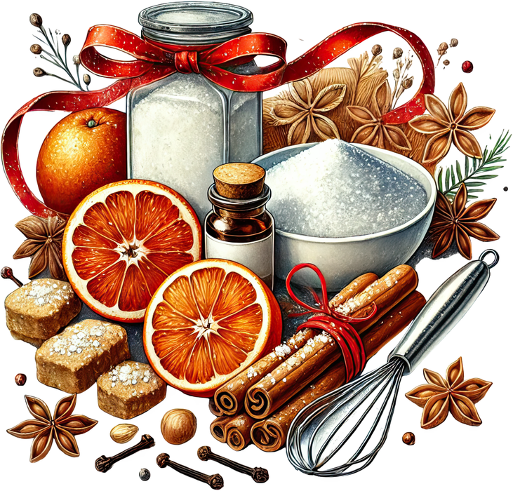 Motivtransfer 7835 Zutaten fürs Weihnachtbacken