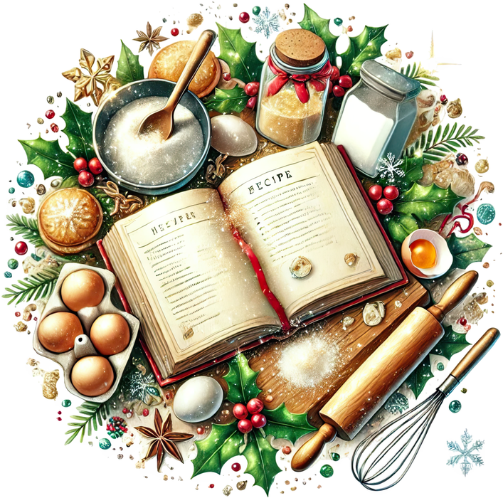 Motivtransfer 7842 Weihnachtsrezepte