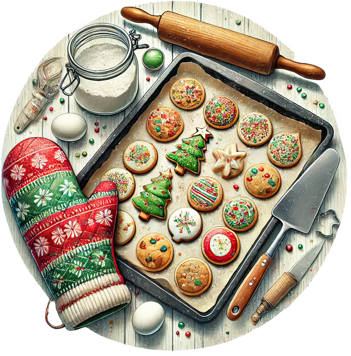 Motivtransfer 7851 Weihnachtsplätzchen