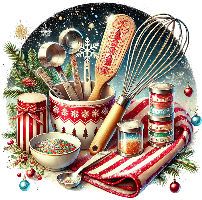 Motivtransfer 7856 Weihnachtsbäckerei Zuberhör