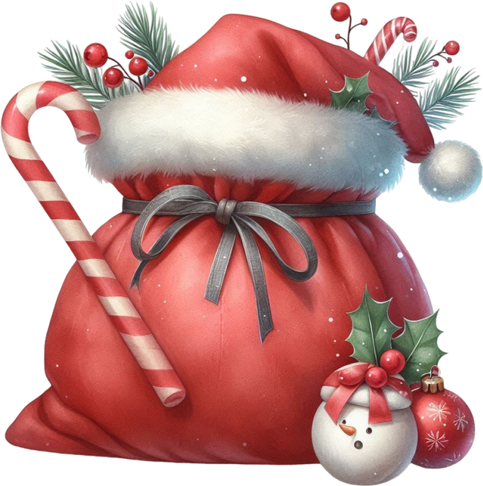 Motivtransfer 8292 Santas Geschenkesack