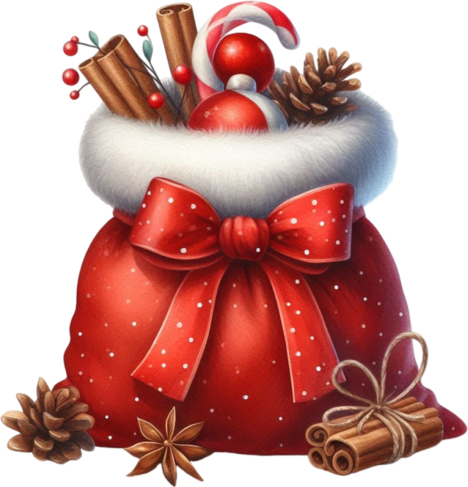 Motivtransfer 8296 Santas Geschenkesack