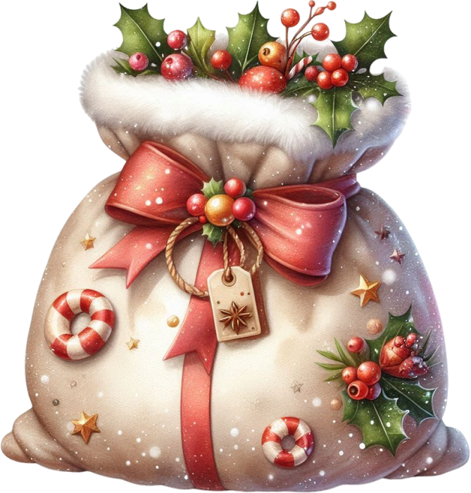 Motivtransfer 8299 Santas Geschenkesack