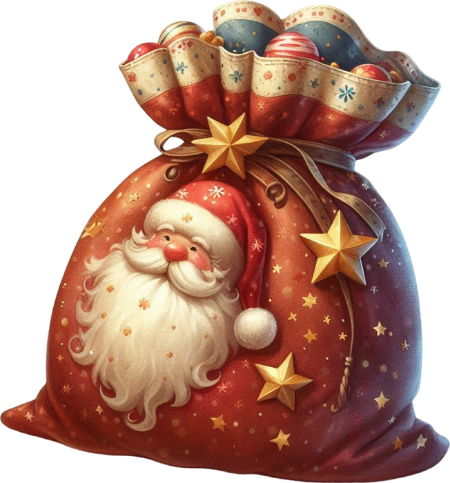 Motivtransfer 8300 Santas Geschenkesack