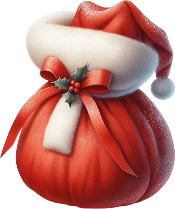 Motivtransfer 8308 Santas Geschenkesack