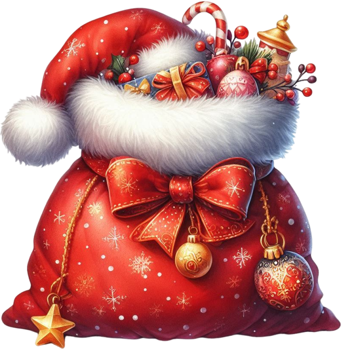 Motivtransfer 8311 Santas Geschenkesack