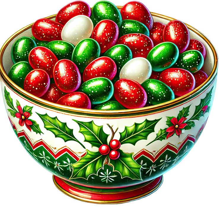 Motivtransfer 8417 Weihnachtliche Leckereien Schokolinsen