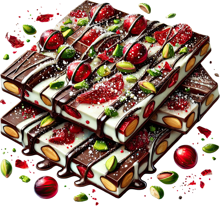 Motivtransfer 8418 Weihnachtliche Leckereien Schokoladentafel