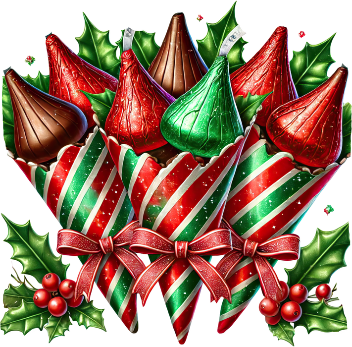 Motivtransfer 8426 Weihnachtliche Leckereien Lutscher