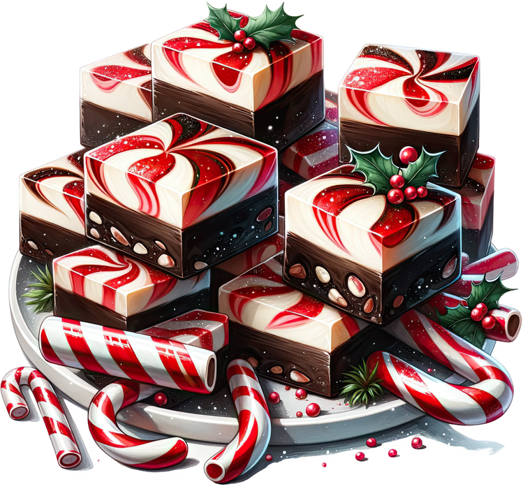 Motivtransfer 8448 Weihnachtliche Leckereien Geleeschokolade